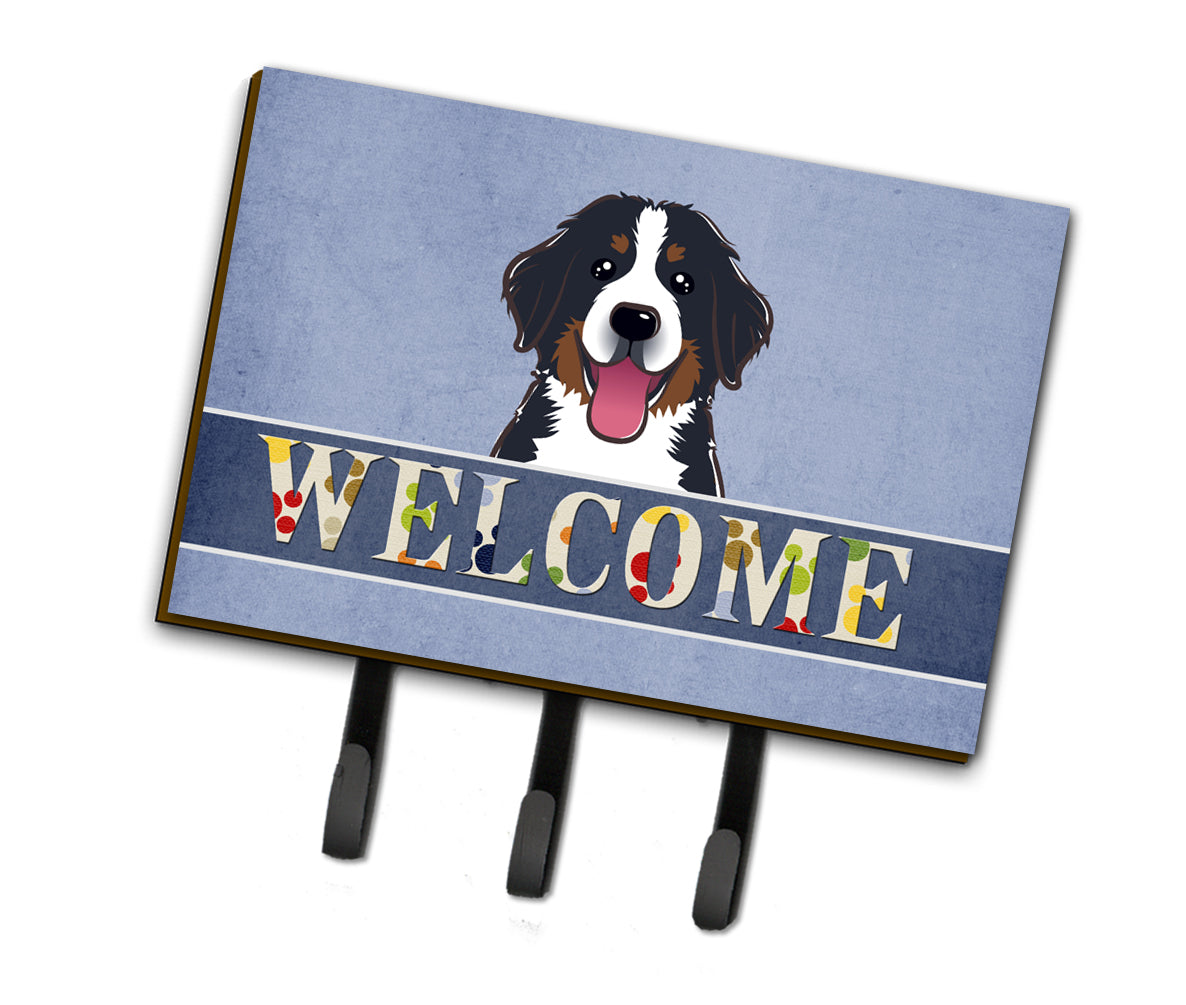 Bernese Mountain Dog Welcome Leash or Key Holder BB1423TH68
