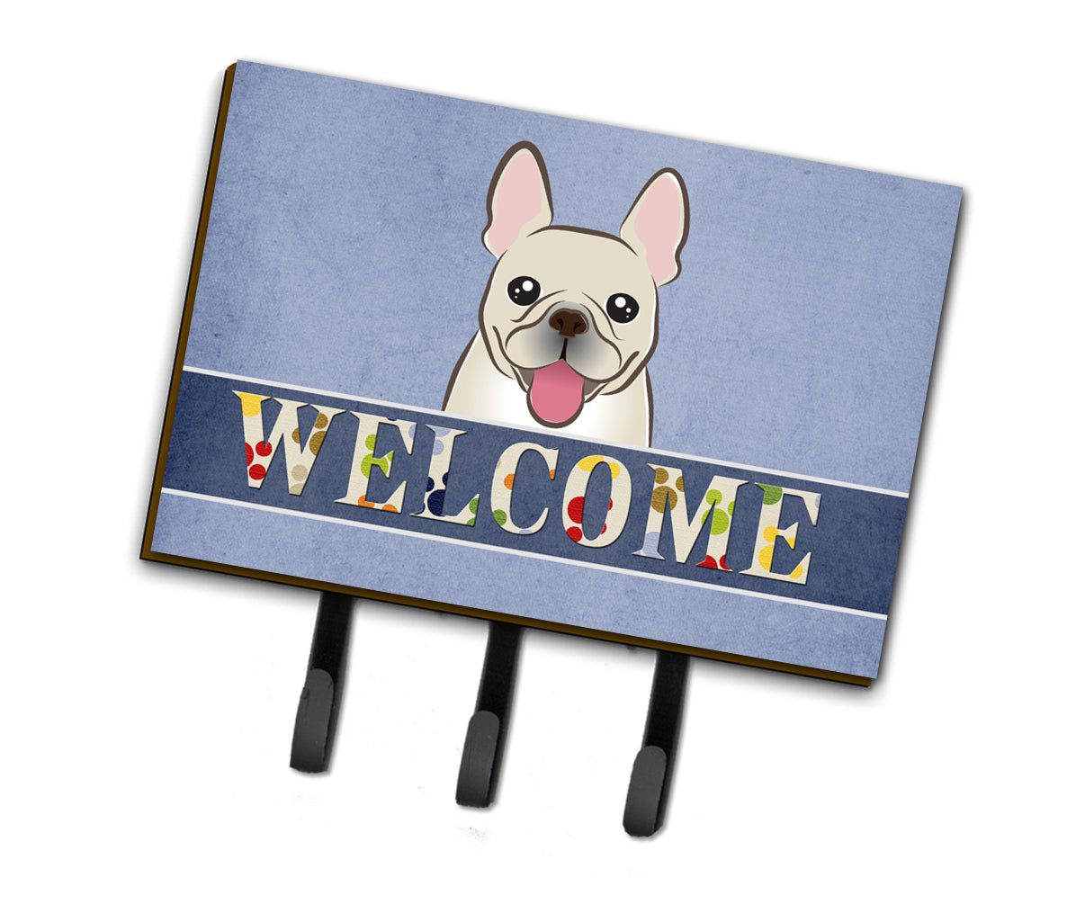 French Bulldog Welcome Leash or Key Holder BB1424TH68  the-store.com.