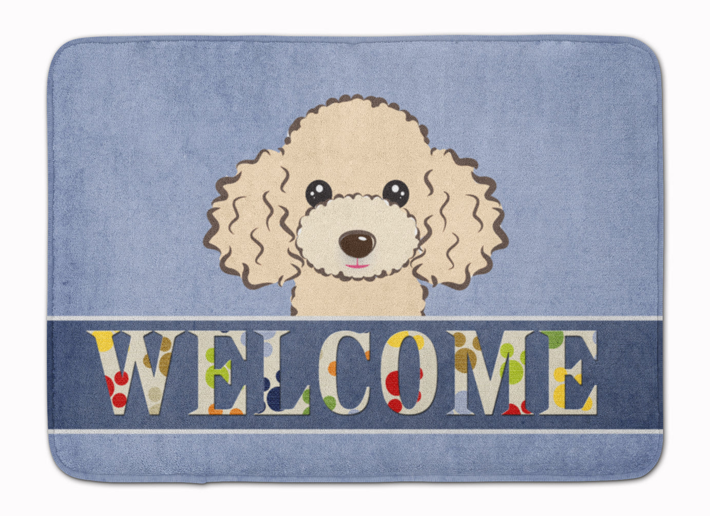 Buff Poodle Welcome Machine Washable Memory Foam Mat BB1444RUG - the-store.com