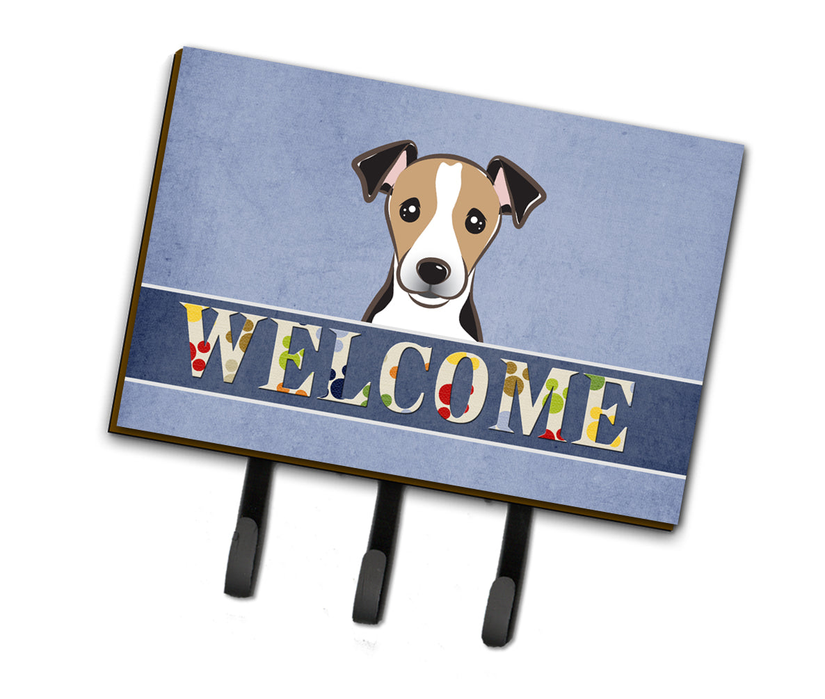 Jack Russell Terrier Welcome Leash or Key Holder BB1447TH68