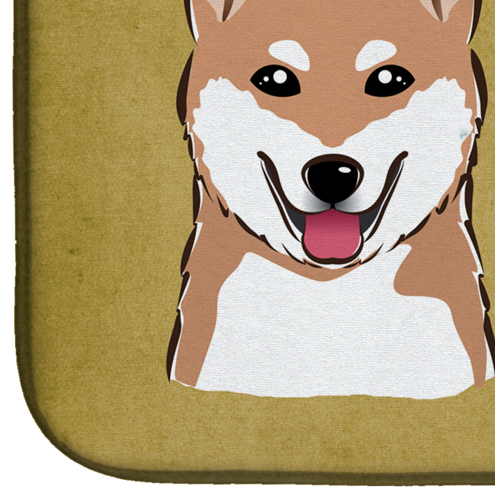 Shiba Inu Spoiled Dog Lives Here Dish Drying Mat BB1473DDM  the-store.com.
