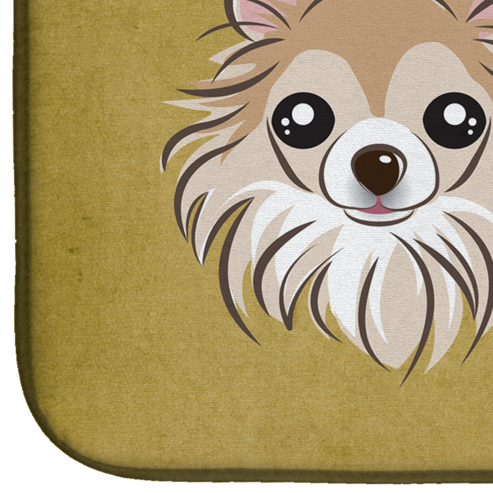 Chihuahua Spoiled Dog Lives Here Dish Drying Mat BB1499DDM