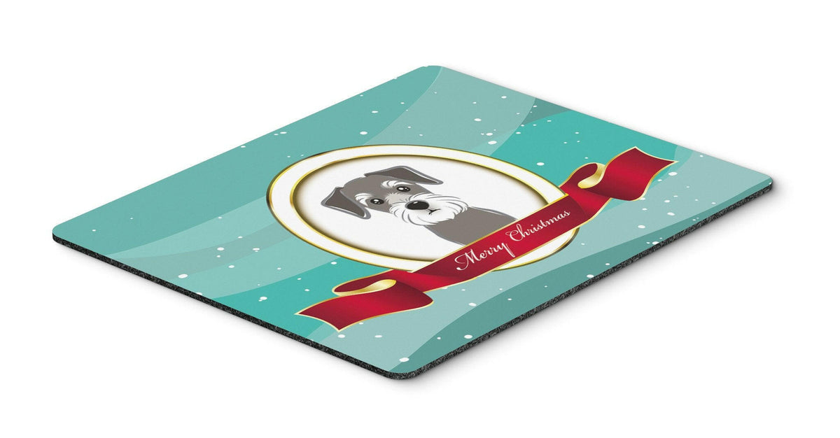 Schnauzer Merry Christmas Mouse Pad, Hot Pad or Trivet BB1516MP by Caroline&#39;s Treasures