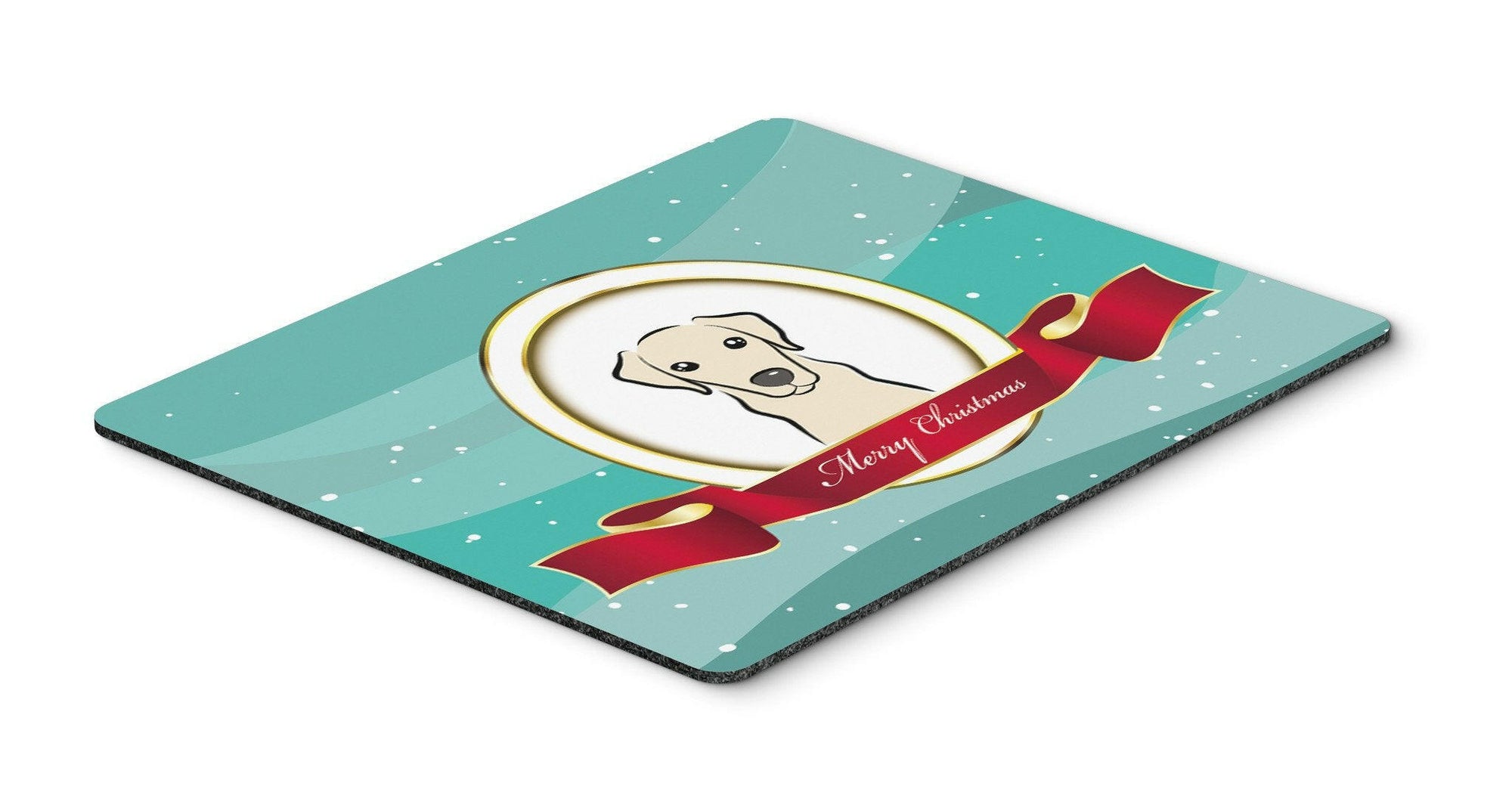 Yellow Labrador Merry Christmas Mouse Pad, Hot Pad or Trivet BB1532MP by Caroline's Treasures