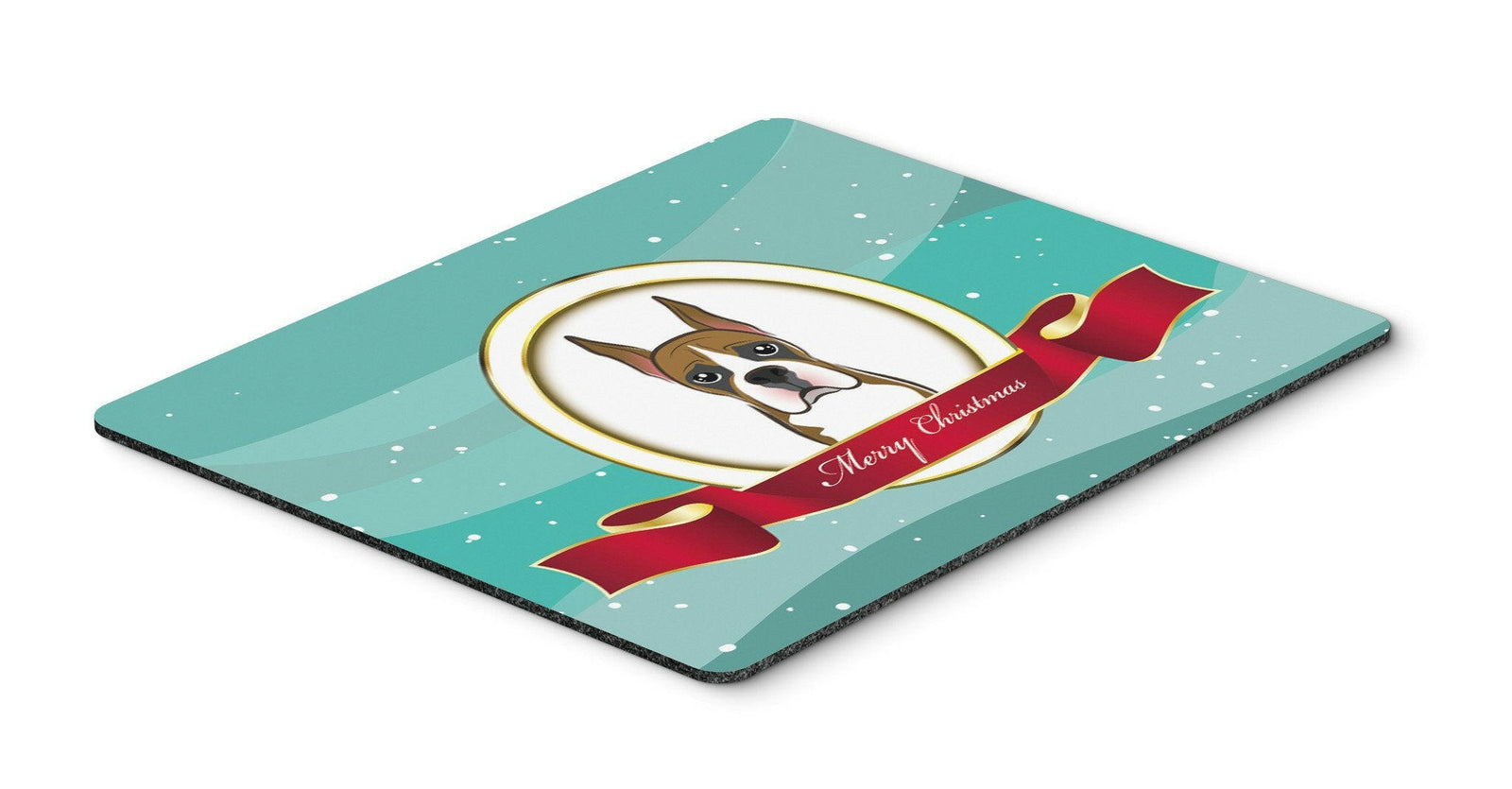 Boxer Merry Christmas Mouse Pad, Hot Pad or Trivet BB1533MP by Caroline's Treasures