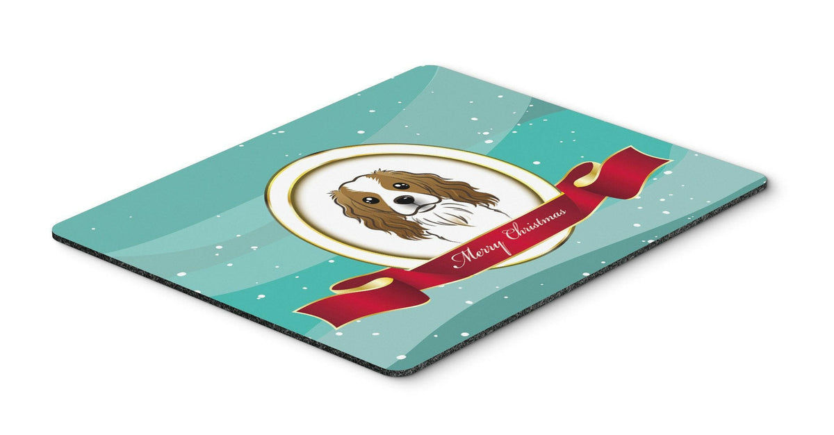 Cavalier Spaniel Merry Christmas Mouse Pad, Hot Pad or Trivet BB1534MP by Caroline&#39;s Treasures