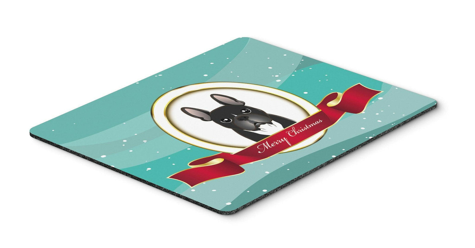 French Bulldog Merry Christmas Mouse Pad, Hot Pad or Trivet BB1537MP by Caroline's Treasures