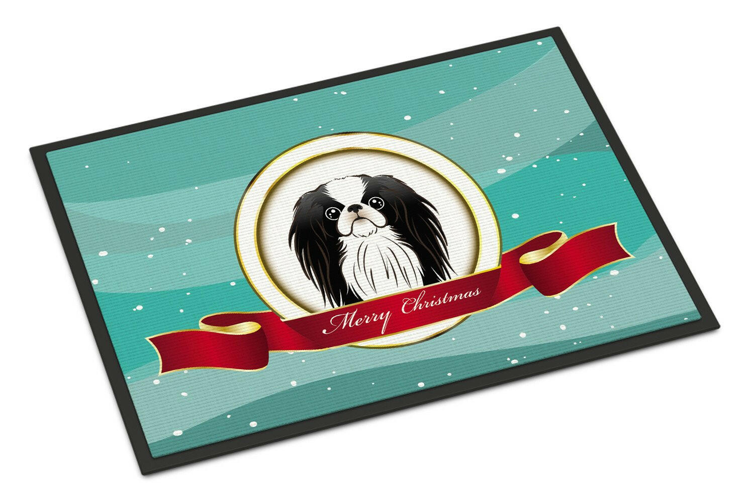 Japanese Chin Merry Christmas Indoor or Outdoor Mat 24x36 BB1540JMAT - the-store.com