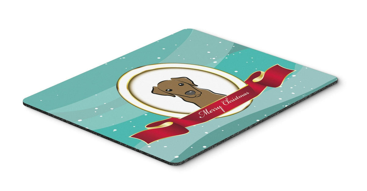 Chocolate Labrador Merry Christmas Mouse Pad, Hot Pad or Trivet BB1544MP by Caroline&#39;s Treasures