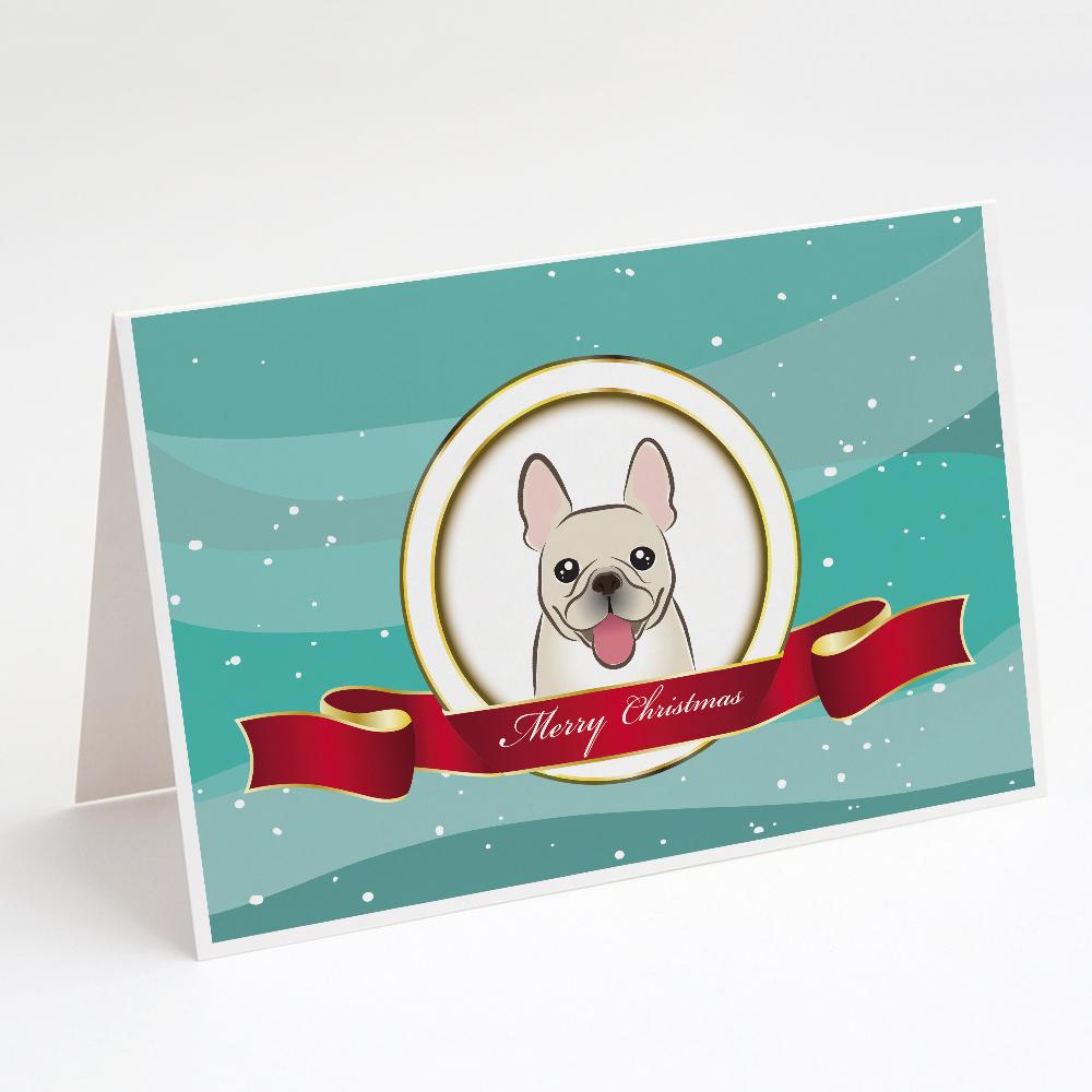 Buy this French Bulldog Merry Christmas Greeting Cards and Envelopes Pack of 8