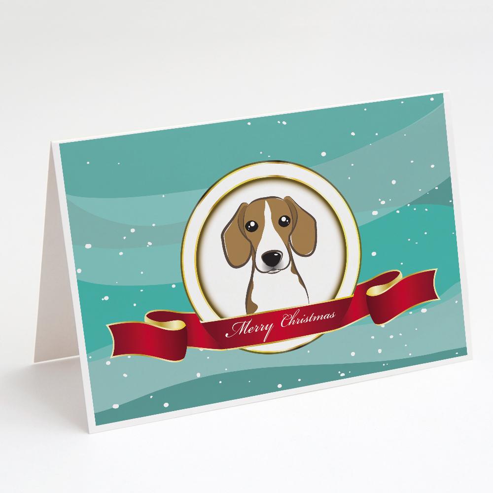 Buy this Beagle Merry Christmas Greeting Cards and Envelopes Pack of 8