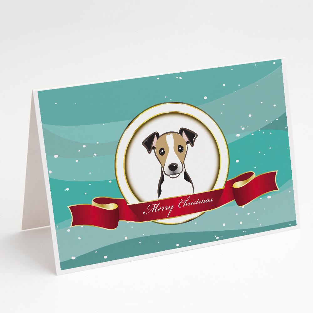 Buy this Jack Russell Terrier Merry Christmas Greeting Cards and Envelopes Pack of 8