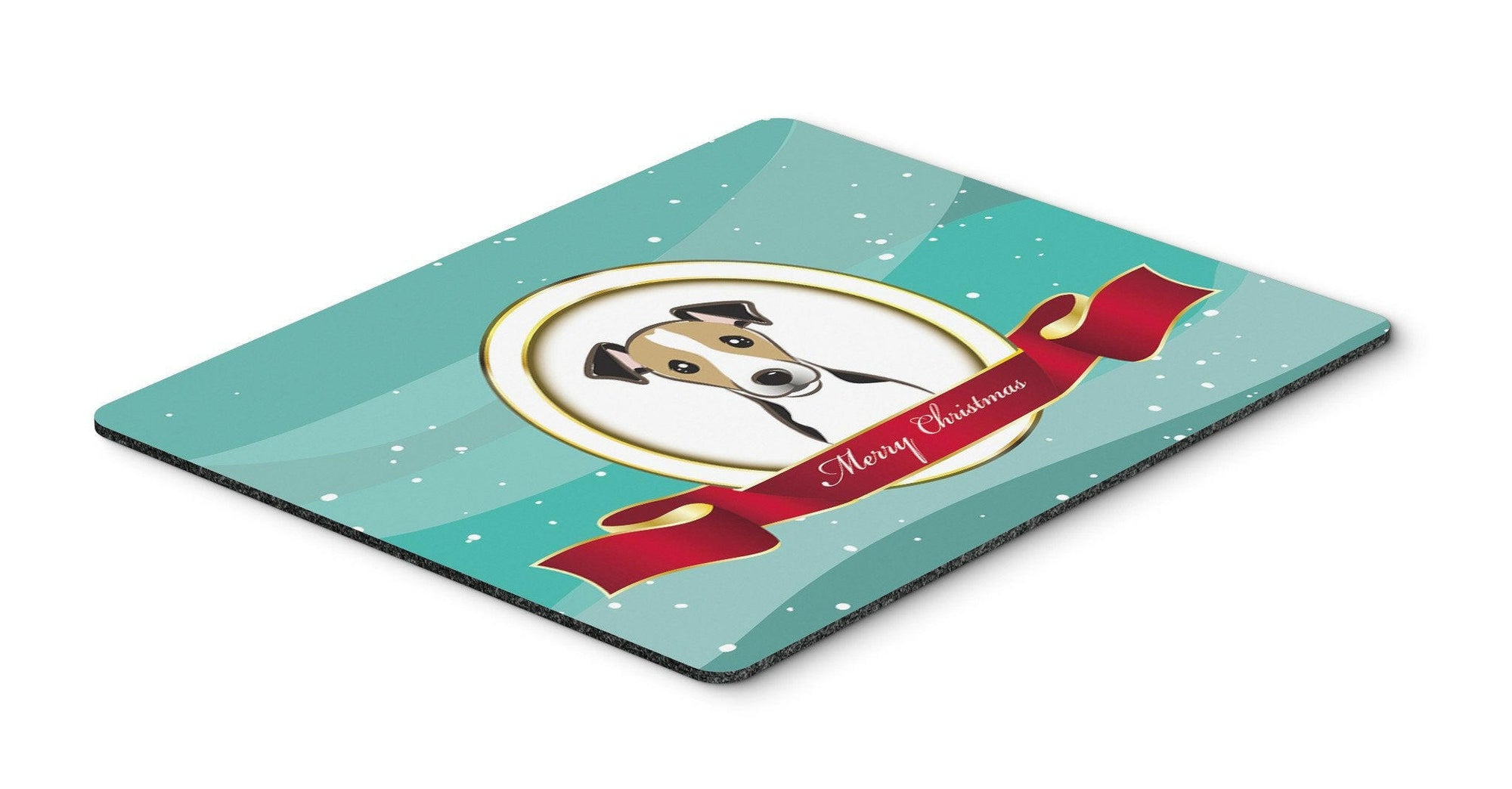 Jack Russell Terrier Merry Christmas Mouse Pad, Hot Pad or Trivet BB1571MP by Caroline's Treasures