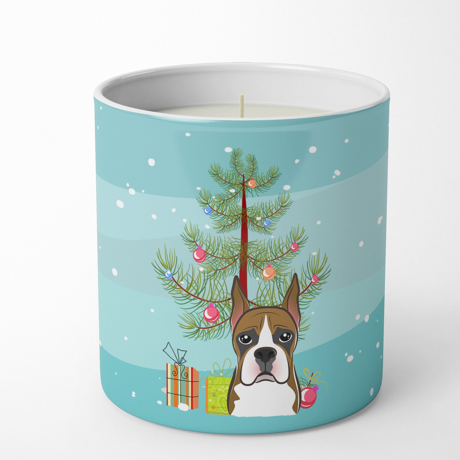 Buy this Christmas Tree and Boxer 10 oz Decorative Soy Candle