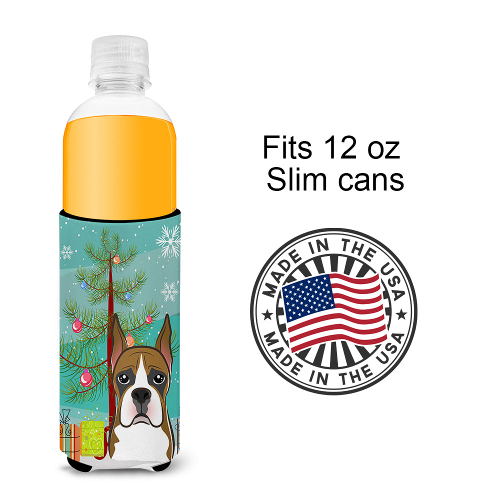 Christmas Tree and Boxer Ultra Beverage Insulators for slim cans BB1595MUK  the-store.com.