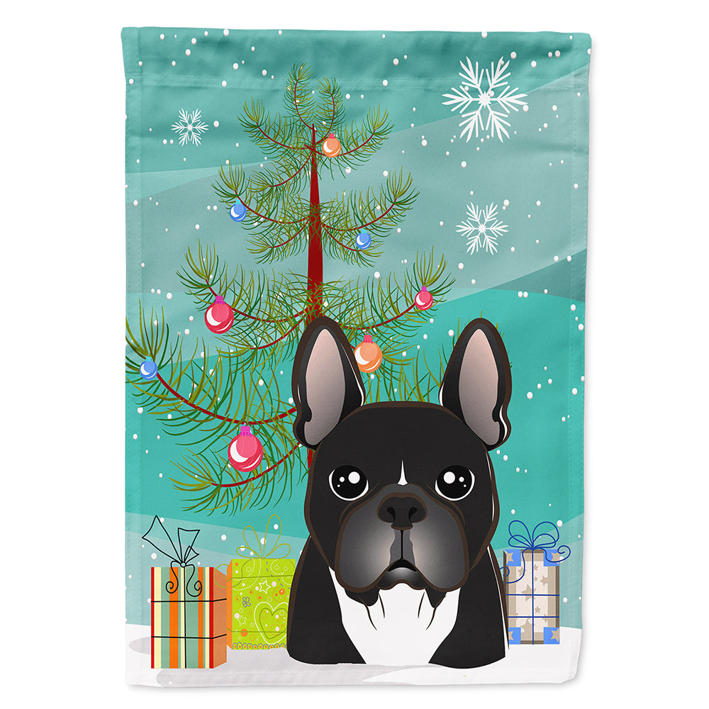 Christmas Tree and French Bulldog Flag Canvas House Size BB1599CHF