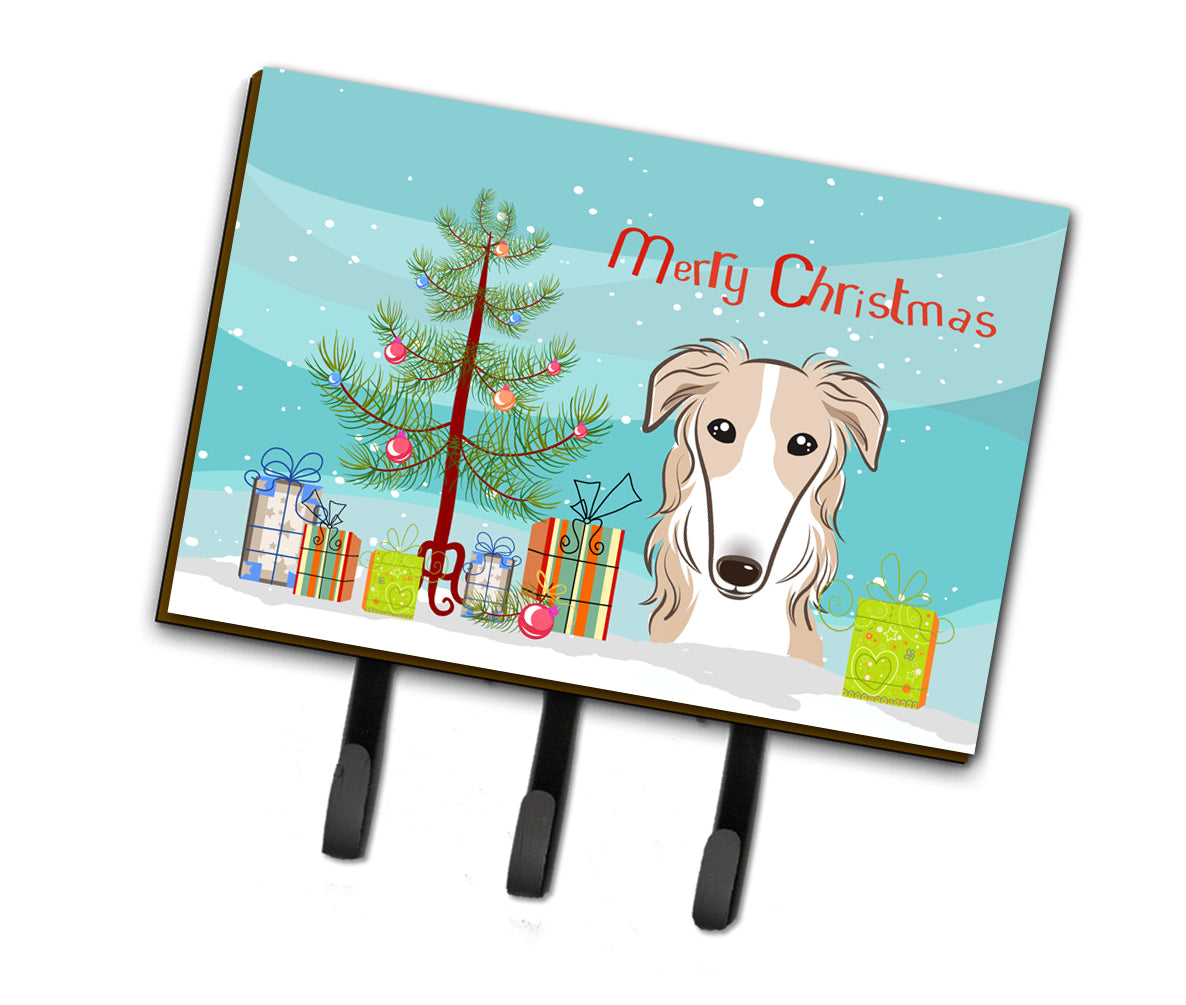 Christmas Tree and Borzoi Leash or Key Holder BB1600TH68  the-store.com.