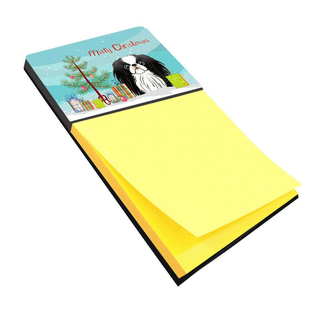 Christmas Tree and Japanese Chin Sticky Note Holder BB1602SN by Caroline's Treasures