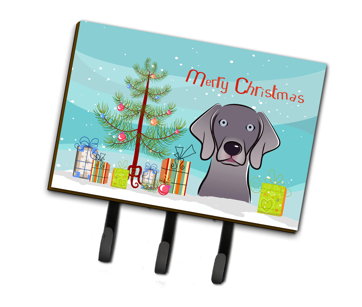 Christmas Tree and Weimaraner Leash or Key Holder BB1603TH68  the-store.com.