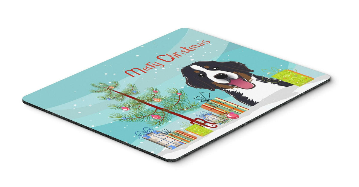 Christmas Tree and Bernese Mountain Dog Mouse Pad, Hot Pad or Trivet BB1609MP by Caroline&#39;s Treasures
