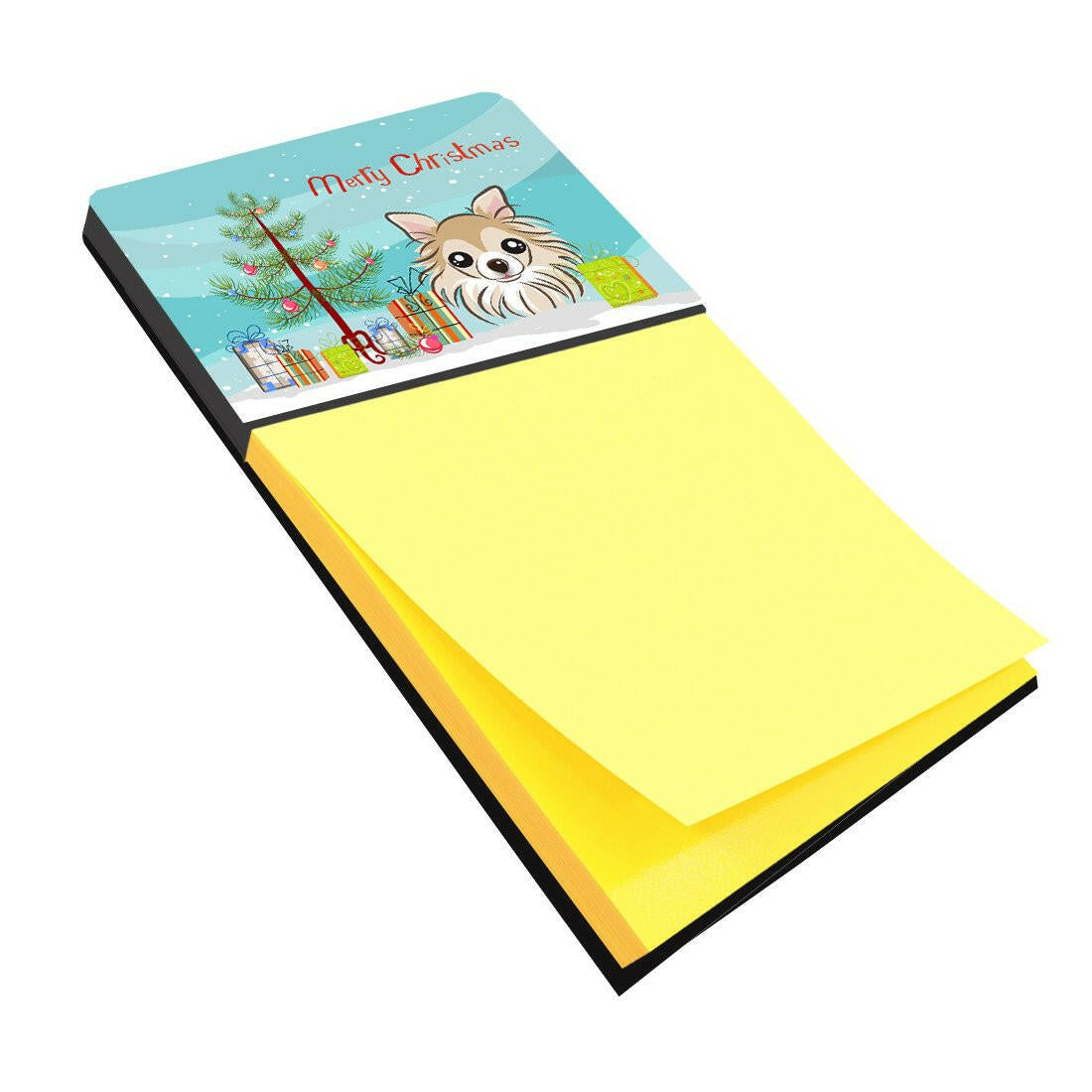Christmas Tree and Chihuahua Sticky Note Holder BB1623SN by Caroline's Treasures