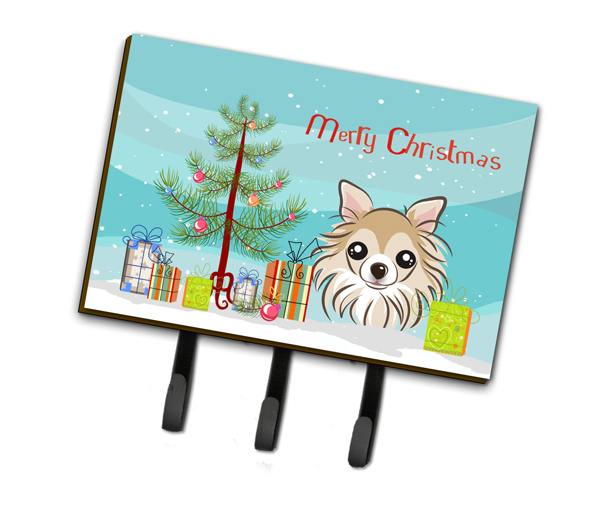 Christmas Tree and Chihuahua Leash or Key Holder BB1623TH68