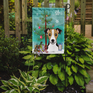 Christmas Tree and Jack Russell Terrier Flag Garden Size BB1633GF