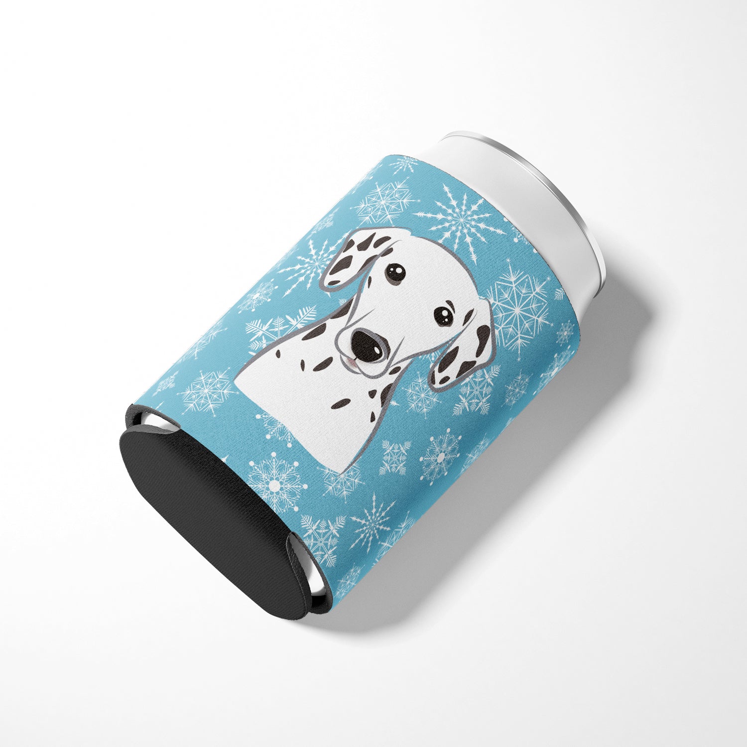 Snowflake Dalmatian Can or Bottle Hugger BB1644CC.