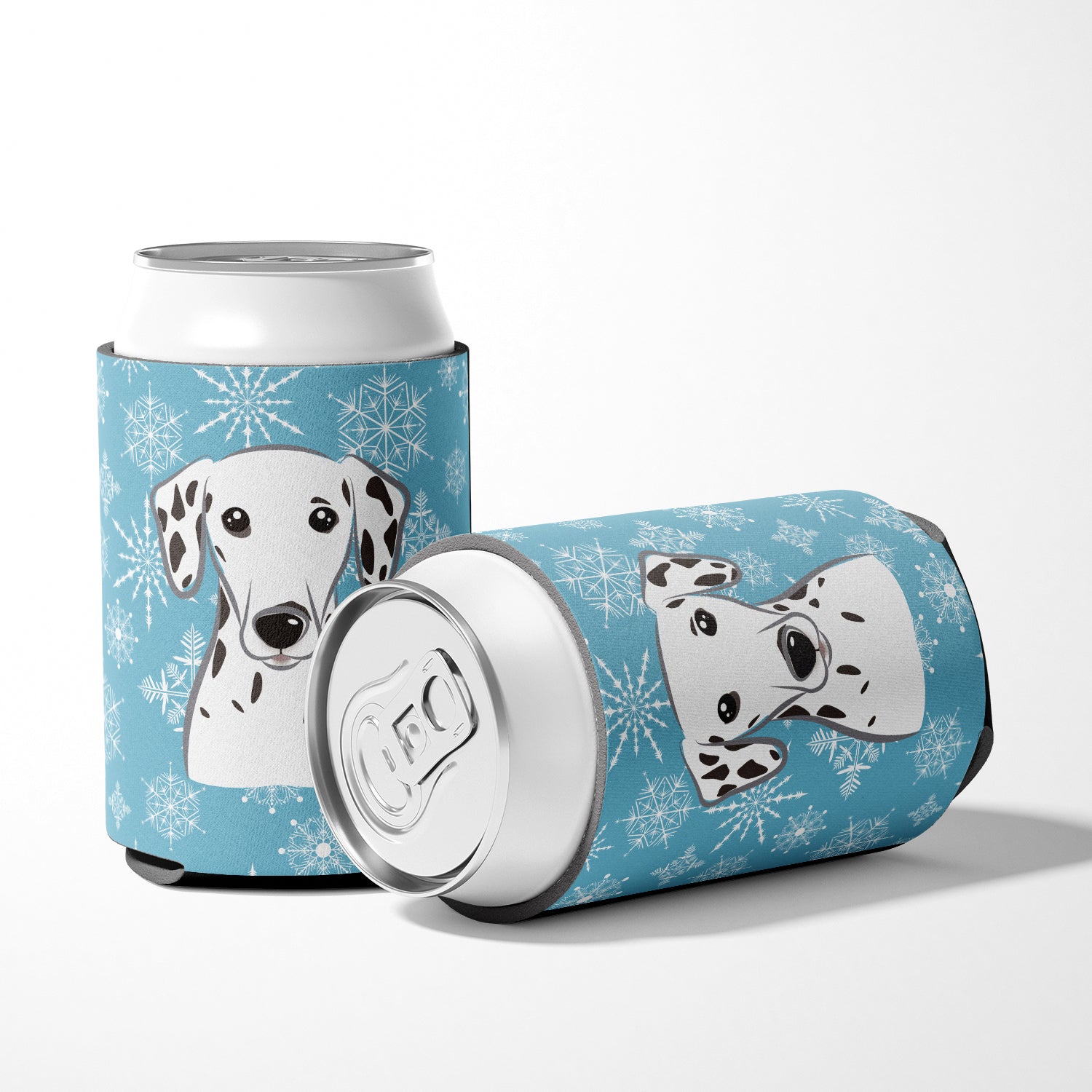 Snowflake Dalmatian Can or Bottle Hugger BB1644CC.