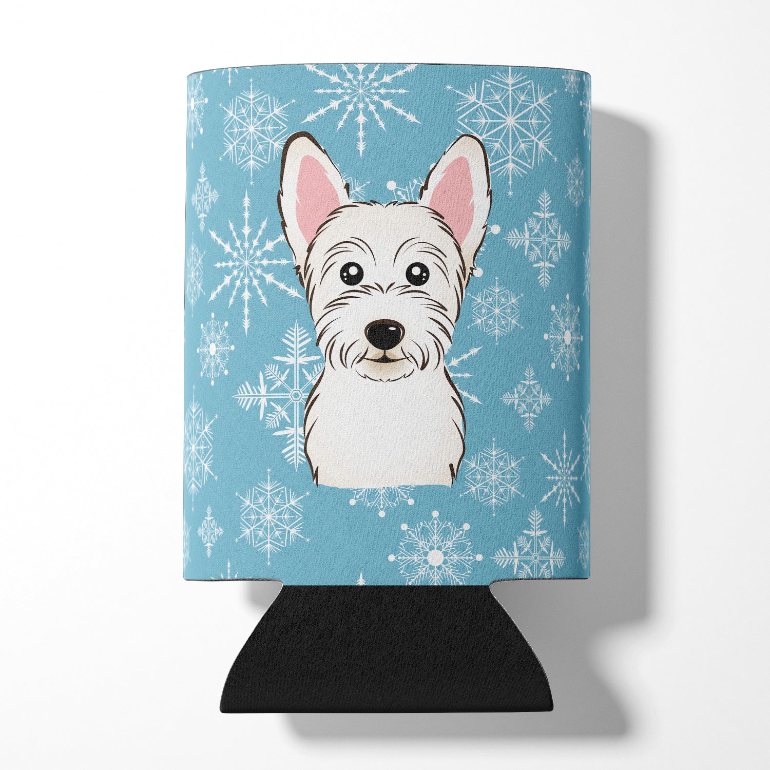 Snowflake Westie Can or Bottle Hugger BB1660CC