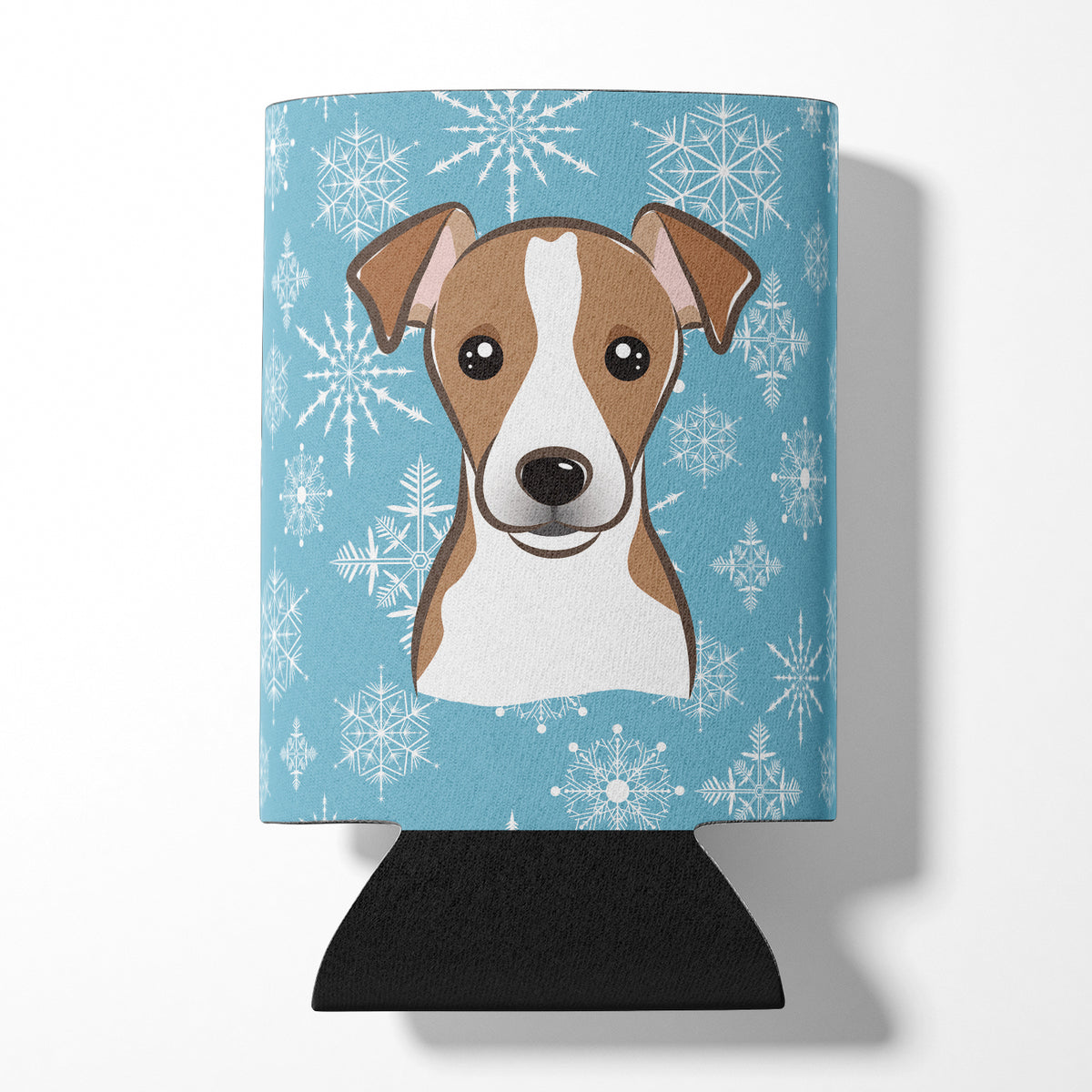 Snowflake Jack Russell Terrier Can or Bottle Hugger BB1694CC