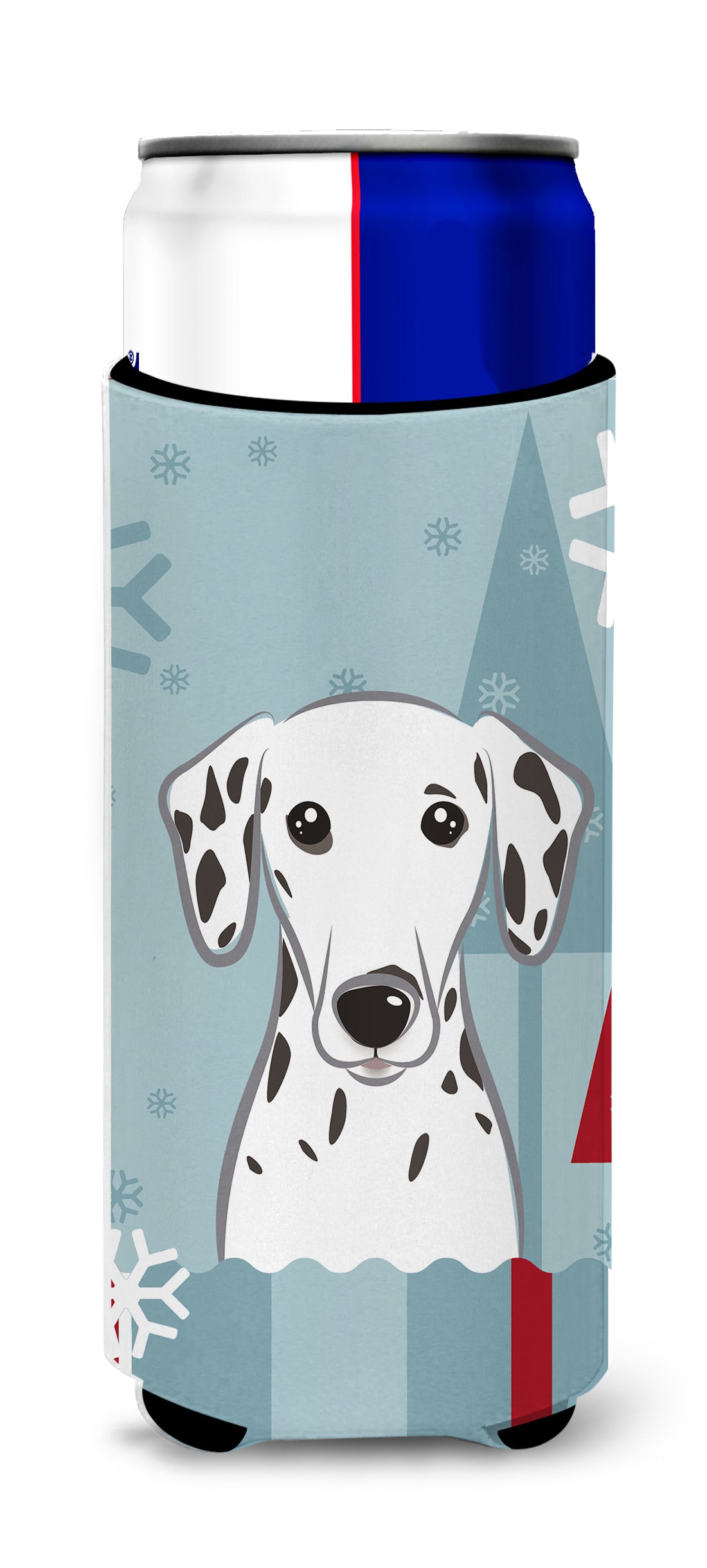 Winter Holiday Dalmatian Ultra Beverage Isolateurs pour canettes minces BB1706MUK