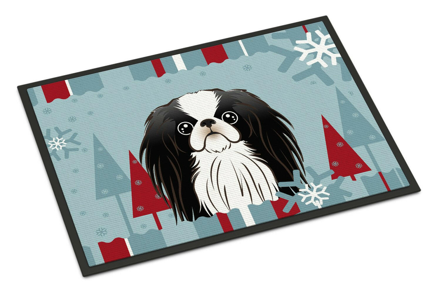 Winter Holiday Japanese Chin Indoor or Outdoor Mat 24x36 BB1726JMAT - the-store.com