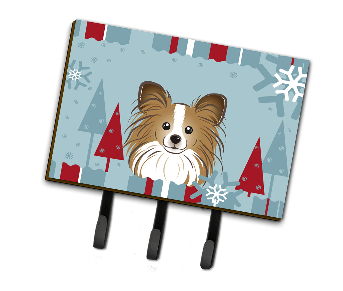 Winter Holiday Papillon Leash or Key Holder BB1744TH68  the-store.com.