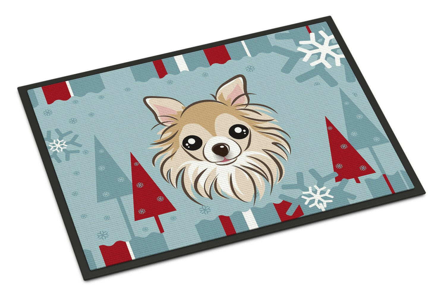 Winter Holiday Chihuahua Indoor or Outdoor Mat 24x36 BB1747JMAT - the-store.com