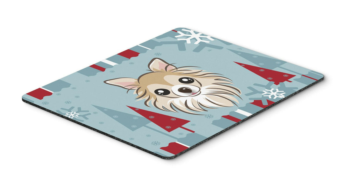 Winter Holiday Chihuahua Mouse Pad, Hot Pad or Trivet BB1747MP by Caroline&#39;s Treasures