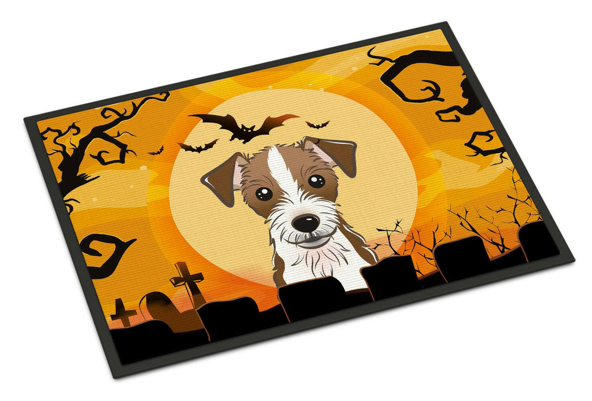 Halloween Jack Russell Terrier Indoor or Outdoor Mat 18x27 BB1760MAT - the-store.com
