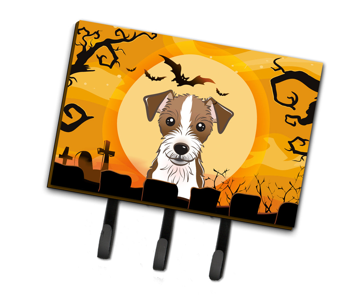 Halloween Jack Russell Terrier Leash or Key Holder BB1760TH68
