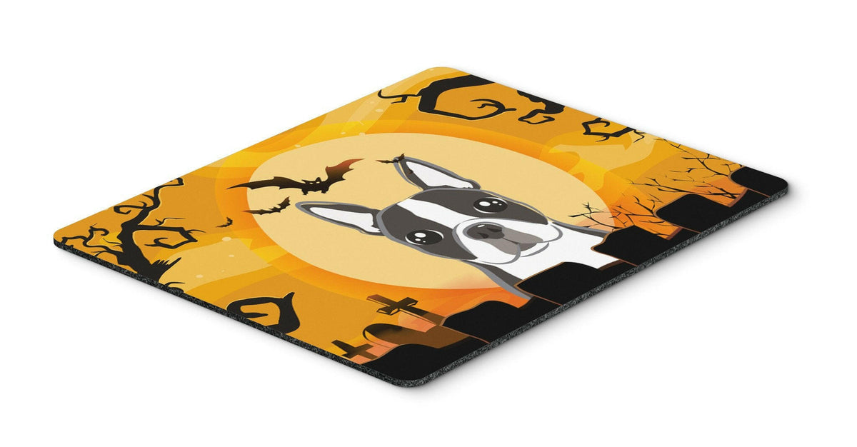 Halloween Boston Terrier Mouse Pad, Hot Pad or Trivet BB1761MP by Caroline&#39;s Treasures