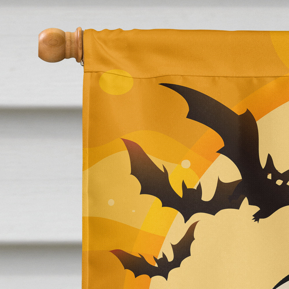 Halloween Golden Retriever Flag Canvas House Size BB1763CHF