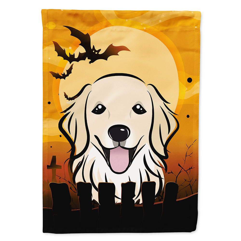 Halloween Golden Retriever Flag Canvas House Size BB1763CHF