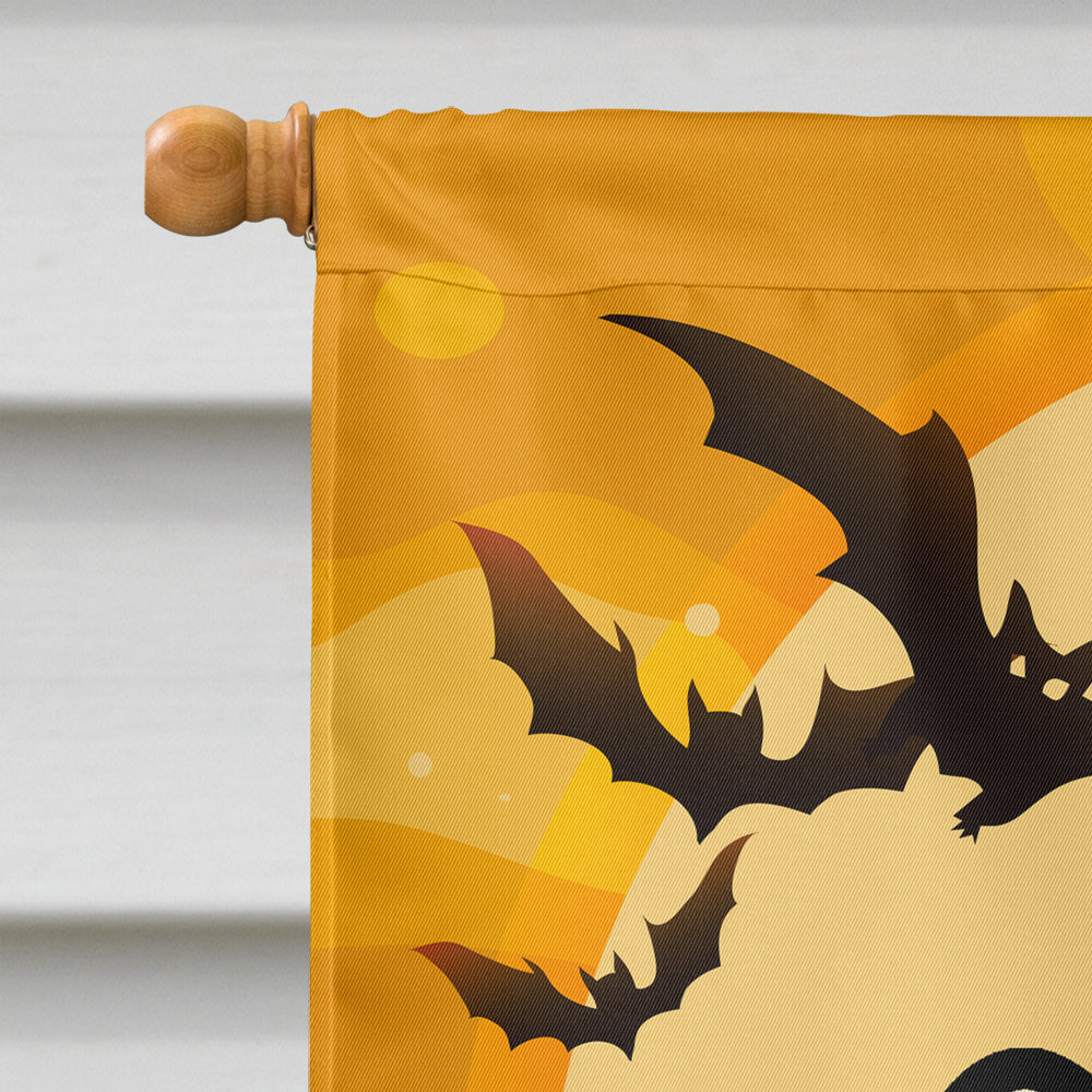 Halloween Pomeranian Flag Canvas House Size BB1765CHF