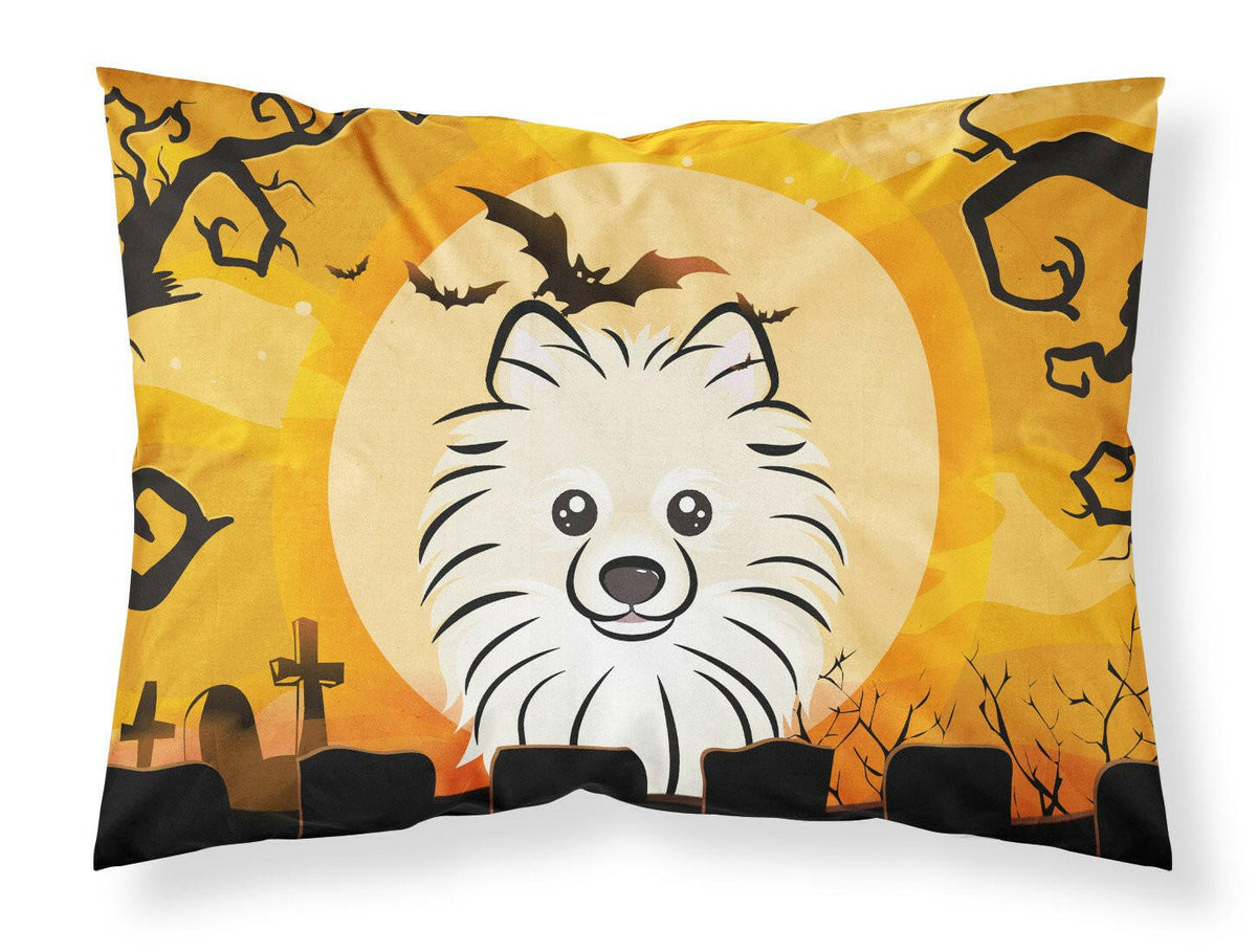 Halloween Pomeranian Fabric Standard Pillowcase BB1765PILLOWCASE by Caroline&#39;s Treasures