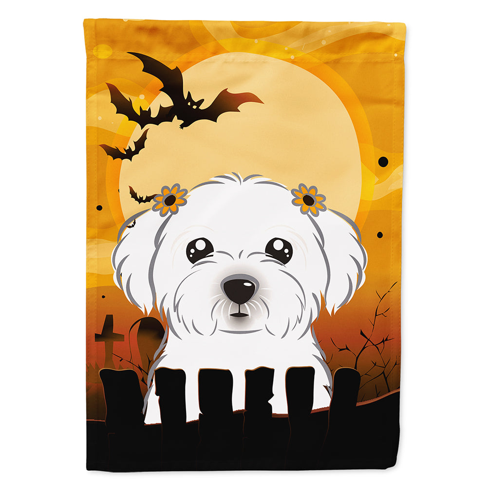 Halloween Maltese Flag Canvas House Size BB1766CHF  the-store.com.