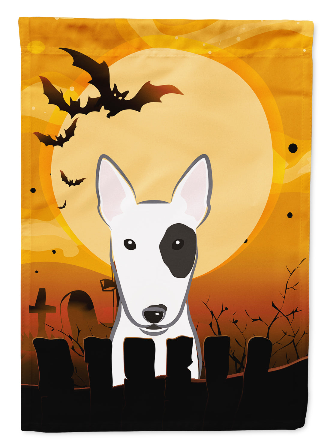 Halloween Bull Terrier Flag Garden Size BB1767GF