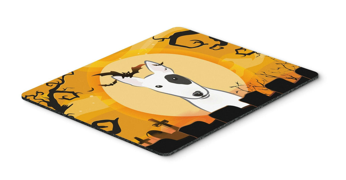 Halloween Bull Terrier Mouse Pad, Hot Pad or Trivet BB1767MP by Caroline&#39;s Treasures