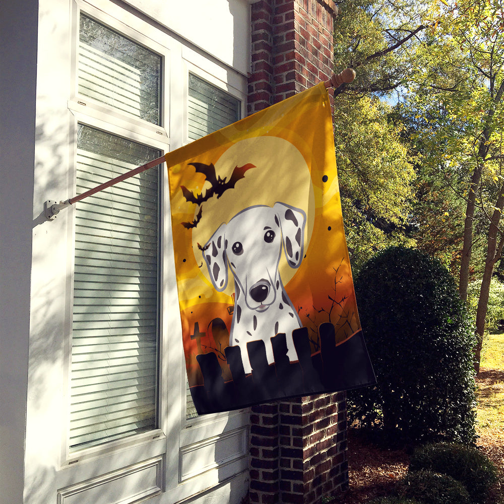 Halloween Dalmatian Flag Canvas House Size BB1768CHF