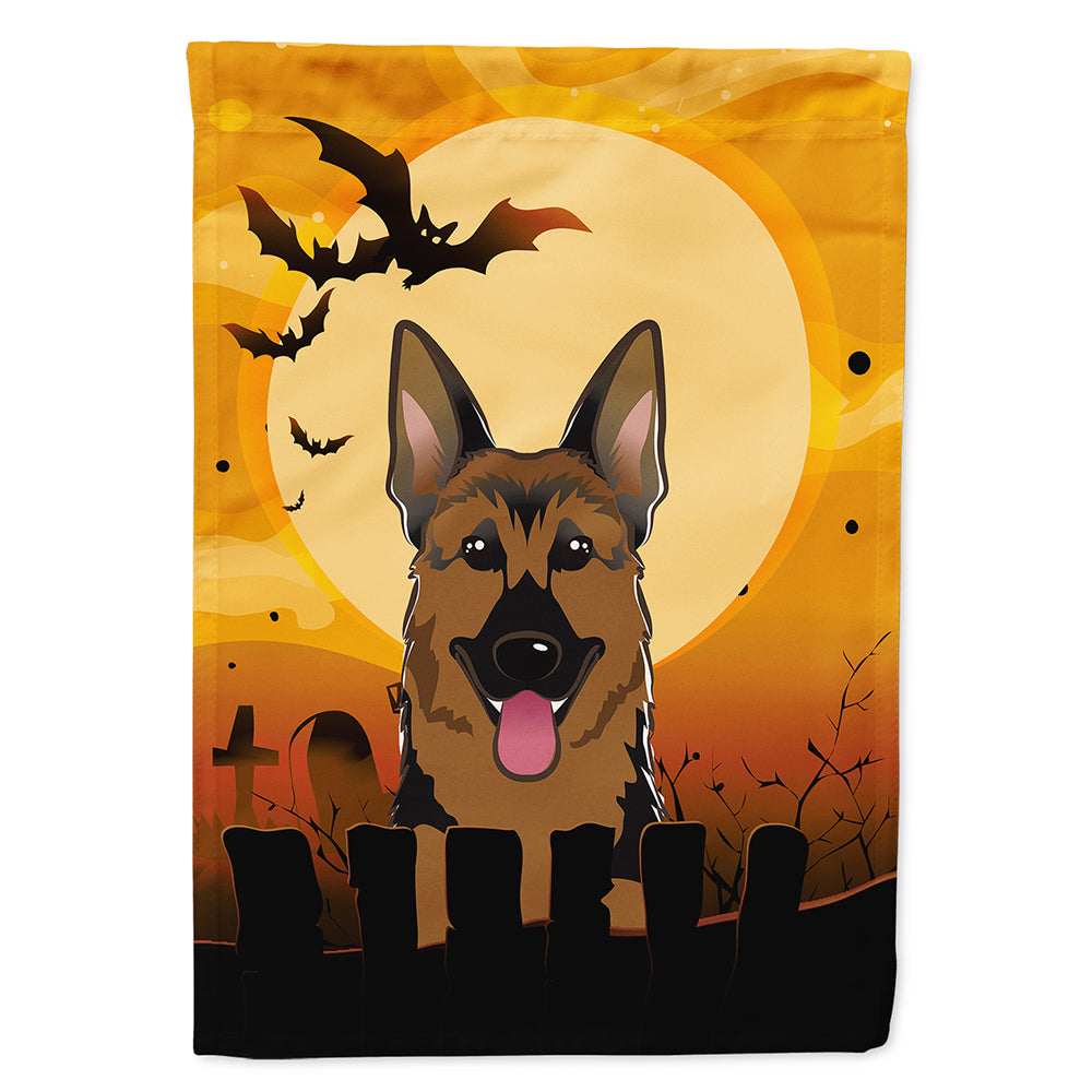 Halloween German Shepherd Flag Canvas House Size BB1769CHF