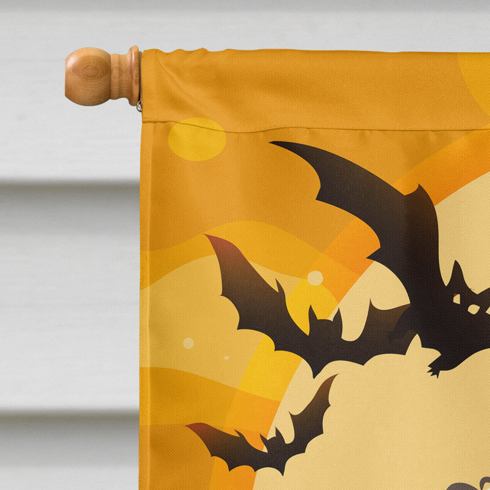 Halloween Bichon Frise Flag Canvas House Size BB1775CHF