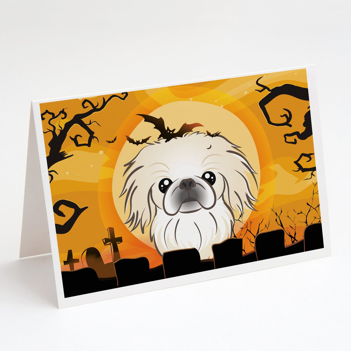 Buy this Halloween Pekingese Greeting Cards and Envelopes Pack of 8